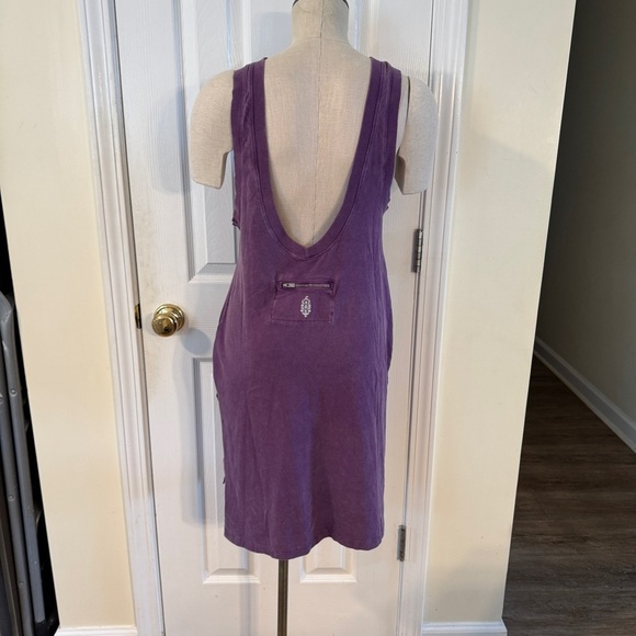 FP Movement Purple Open Back Mini Dress XS | Activewear Tank Dress NWOT - Picture 2 of 10